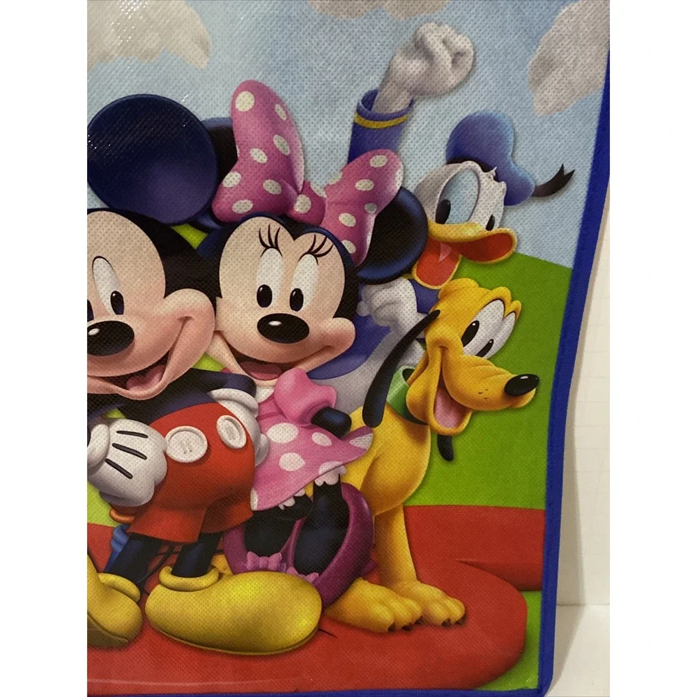Disney Mickey & Minnie Mouse Donald Reusable TREAT BAG Grocery Shopping Tote A32